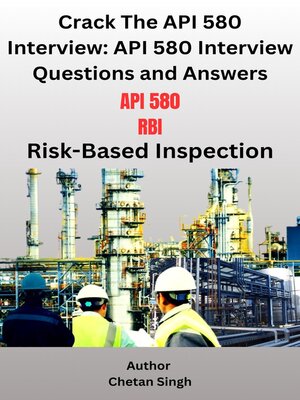 cover image of Crack the API 580 Interview